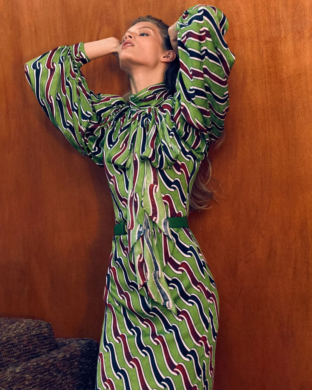 Vogue Hàn Quốc 11/2025: Ida Heiner mặc Gucci, chụp bởi Sean & Seng