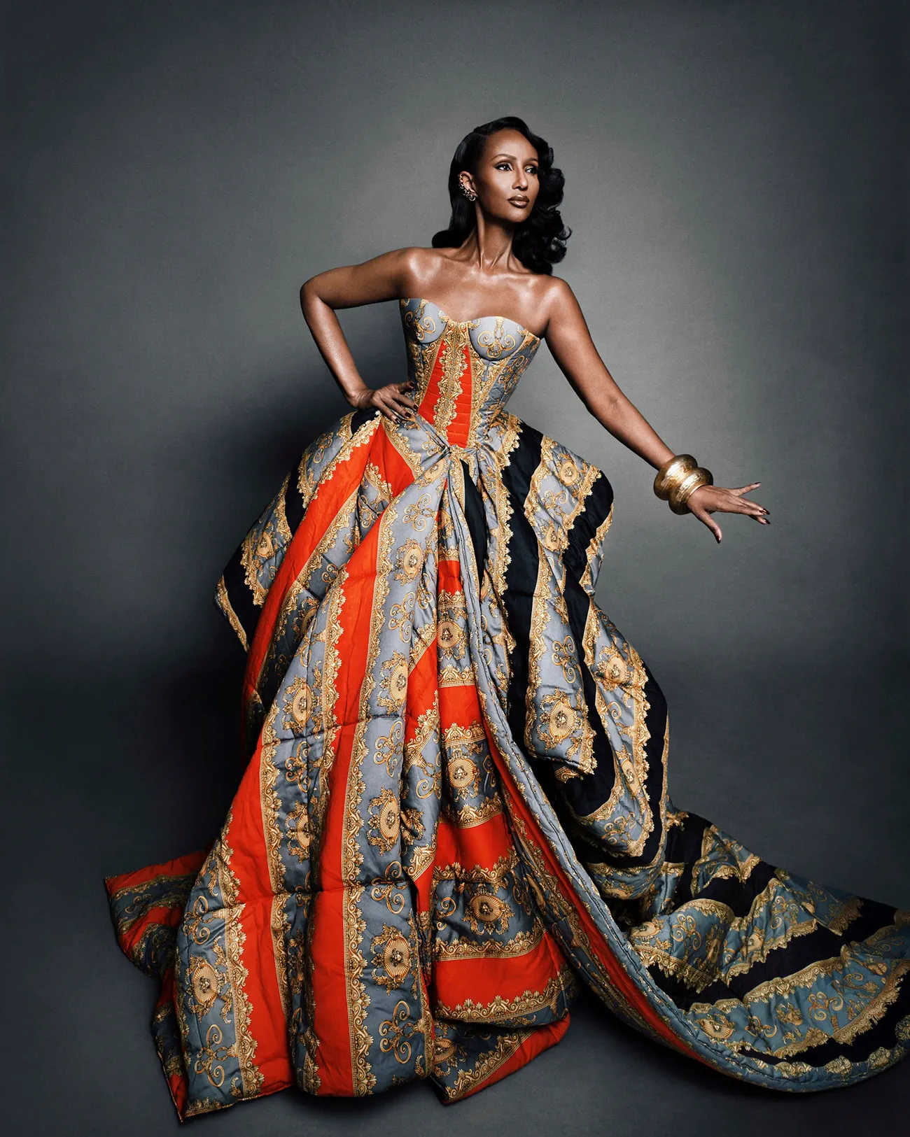 Elle Tây Ban Nha 11/2025: Iman chụp bởi Desiree Mattsson