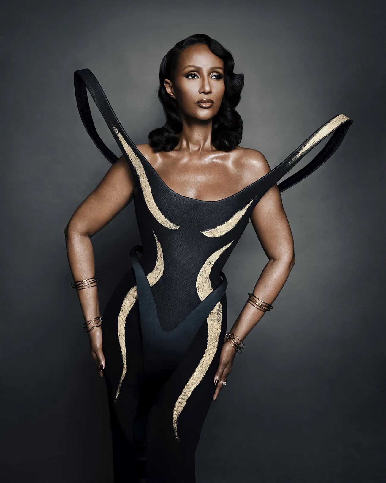 Elle Tây Ban Nha 11/2025: Iman chụp bởi Desiree Mattsson