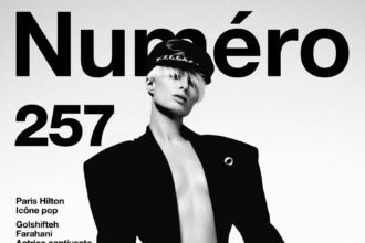 Numéro 11/2025: Paris Hilton mặc Karl Lagerfeld, chụp bởi Matt Easton