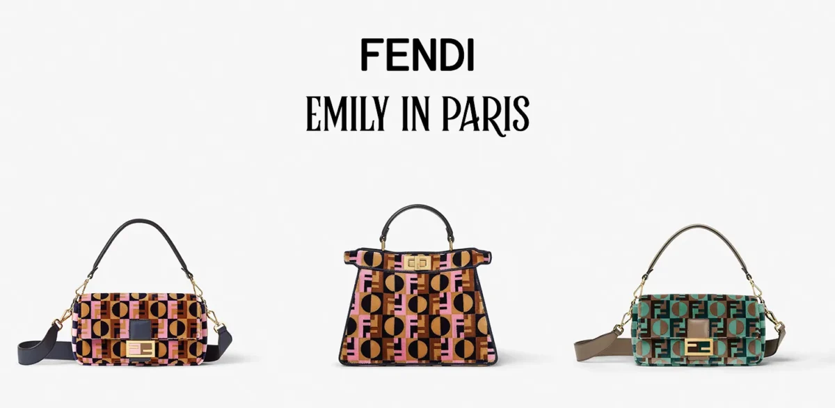 Fendi chào đón “Emily in Paris” mùa 5 với bộ sưu tập túi xách capsule