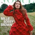 Vogue Anh 12/2025: Millie Bobby Brown chụp bởi Sebastian Faena