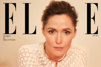 Elle US 12/2025-01/2026: Rose Byrne chụp bởi Zoey Grossman