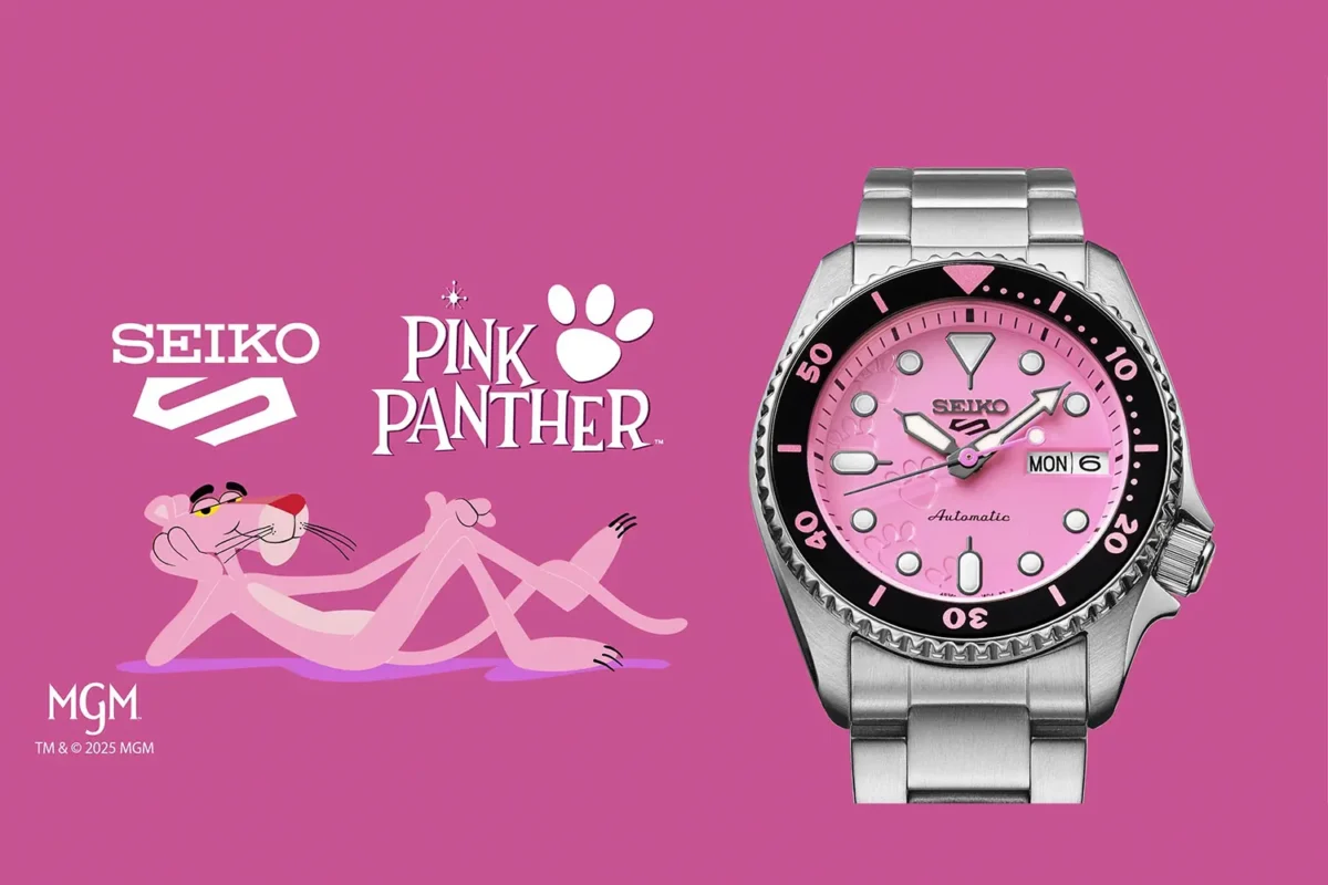 Sức hút khó cưỡng của “báo hồng” Seiko 5 Sports Pink Panther phiên bản giới hạn