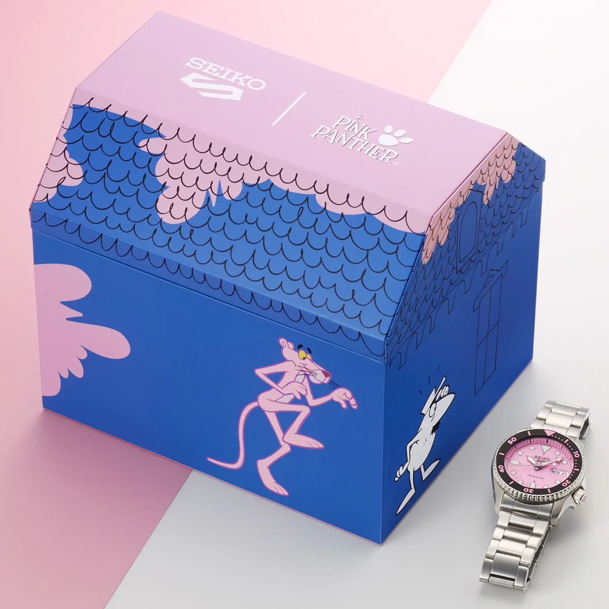 Sức hút khó cưỡng của “báo hồng” Seiko 5 Sports Pink Panther phiên bản giới hạn