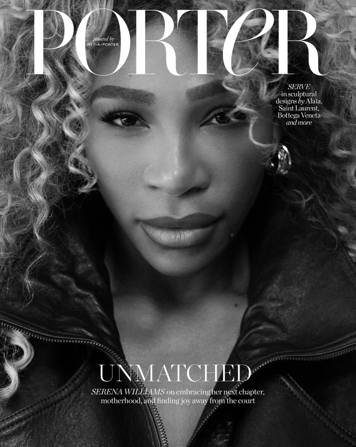Porter Magazine 12/2025: Serena Williams chụp bởi Emmanuel Sanchez Monsalve