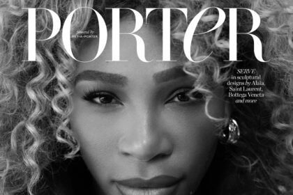 Porter Magazine 12/2025: Serena Williams chụp bởi Emmanuel Sanchez Monsalve