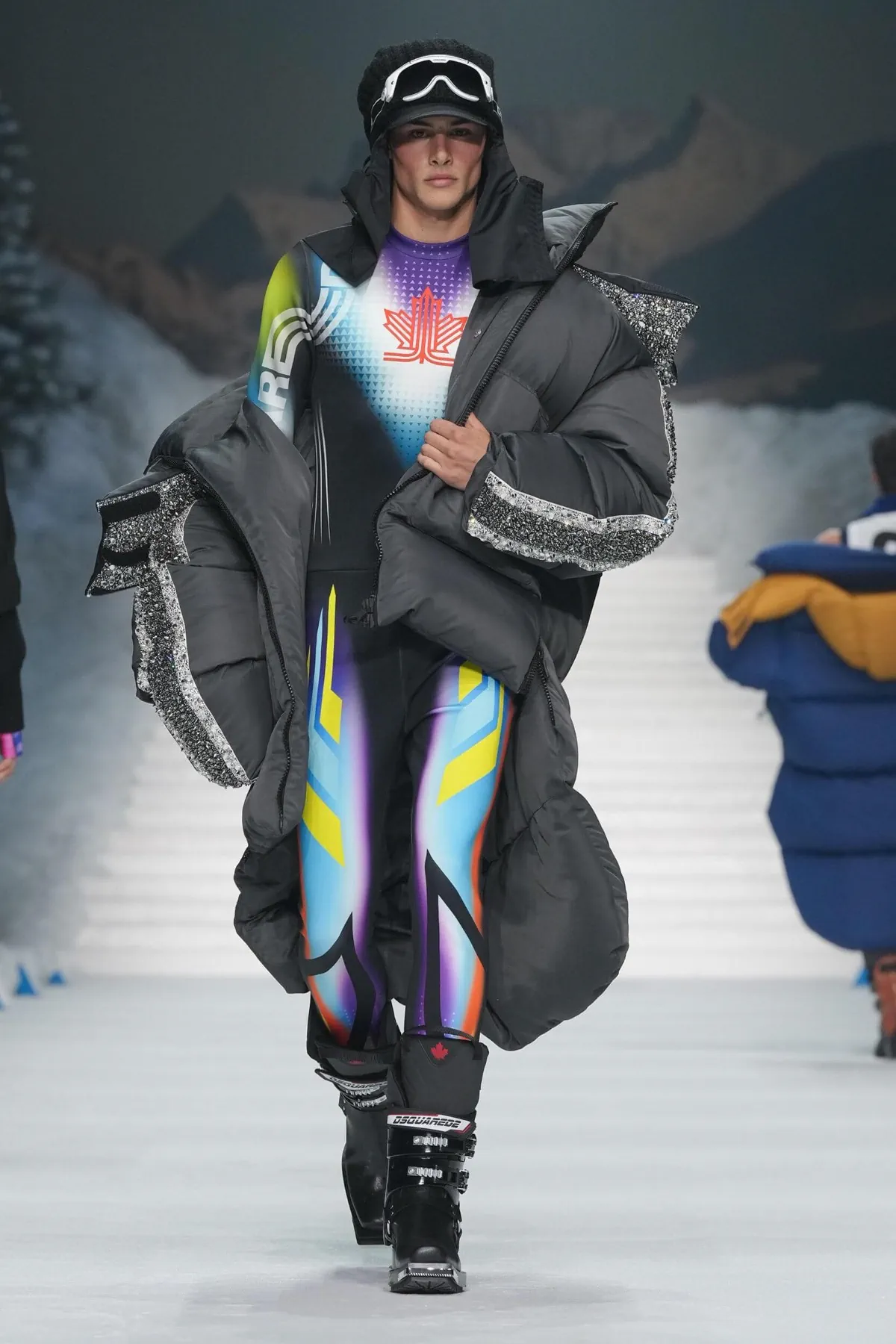 Dsquared2 Thu-Đông 2026: Hudson Williams khuấy động sàn diễn đậm chất thế vận hội Dsquared2 Thu-Đông 2026