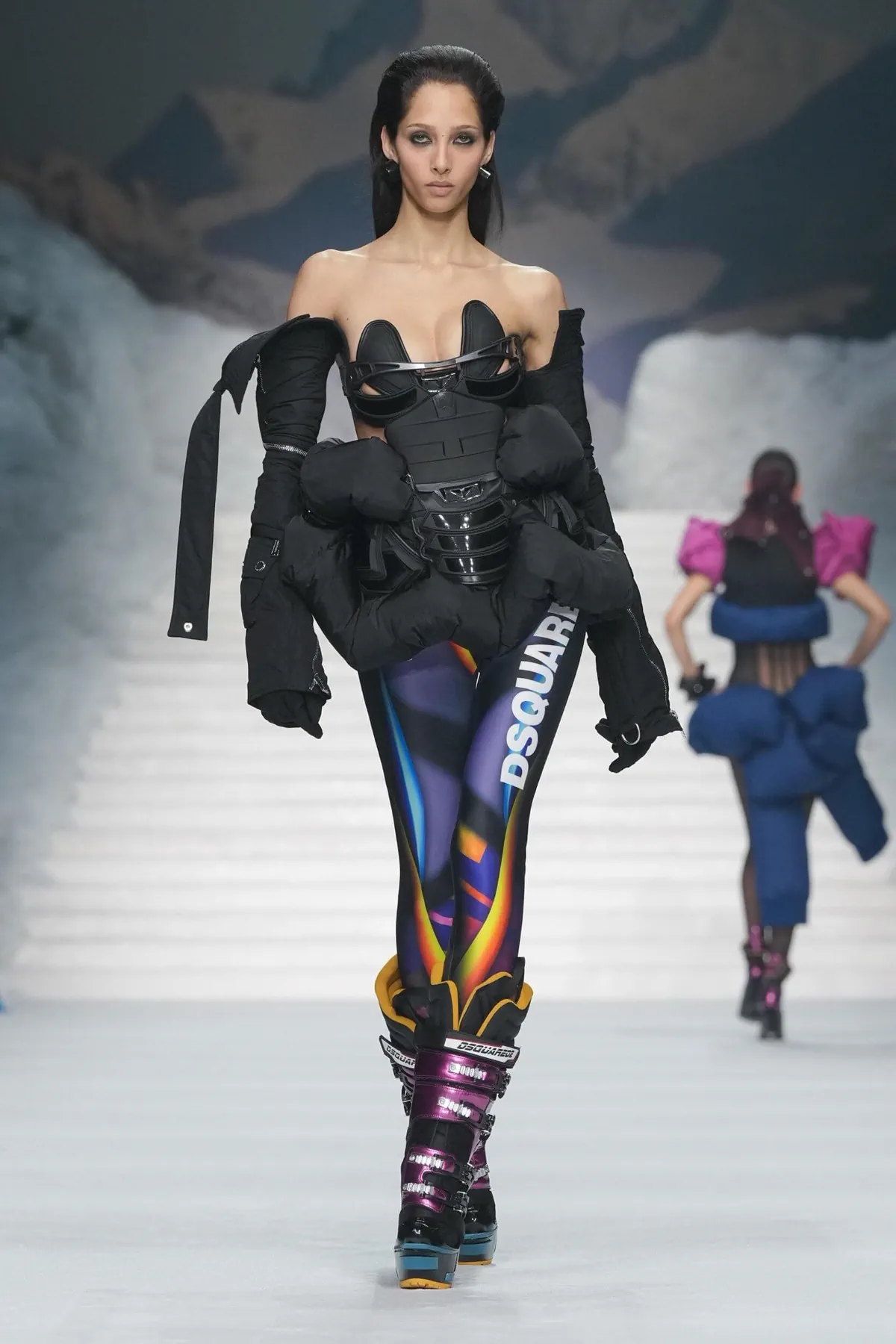 Dsquared2 Thu-Đông 2026: Hudson Williams khuấy động sàn diễn đậm chất thế vận hội Dsquared2 Thu-Đông 2026