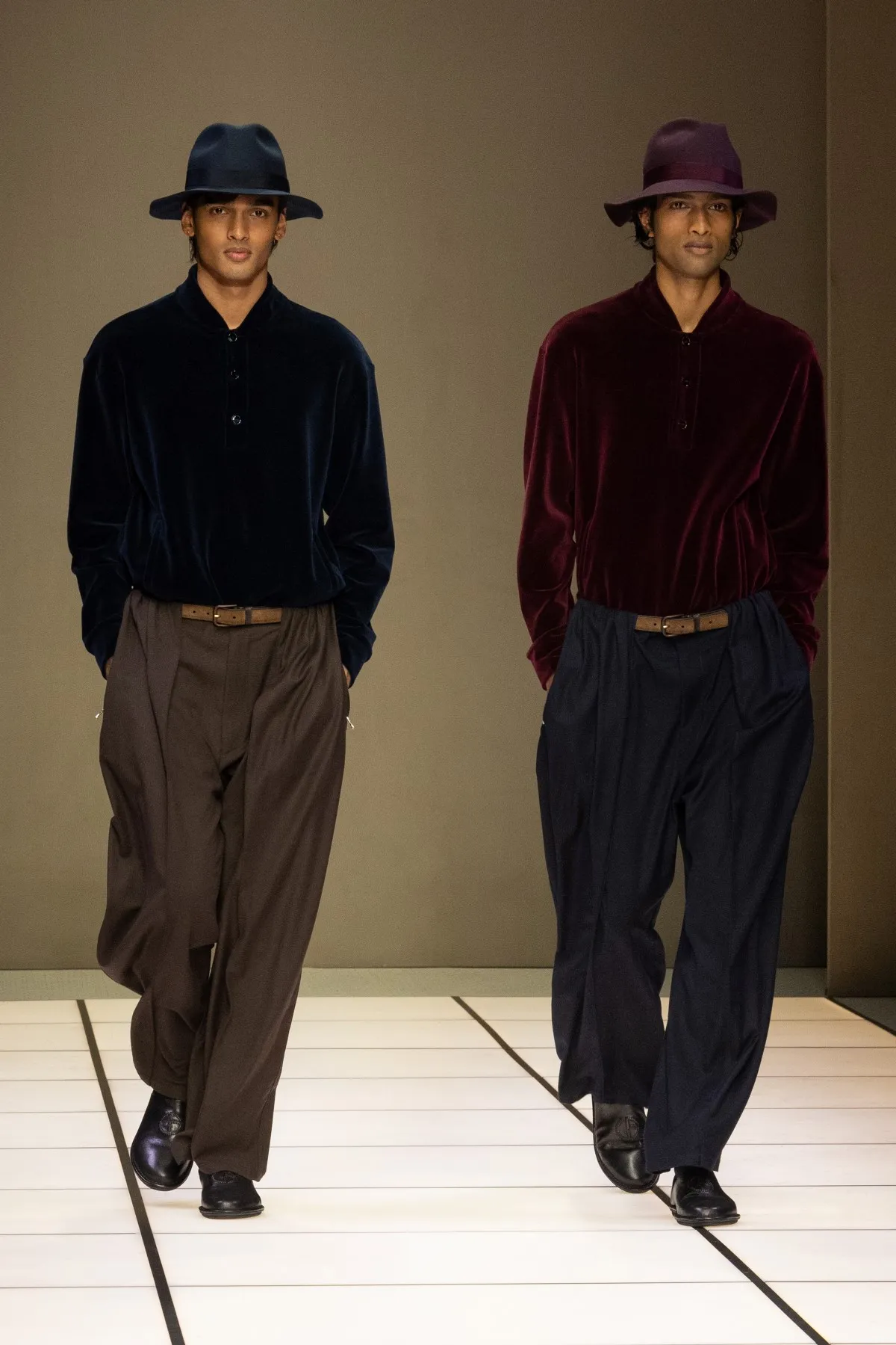 BST nam Giorgio Armani Thu-Đông 2026