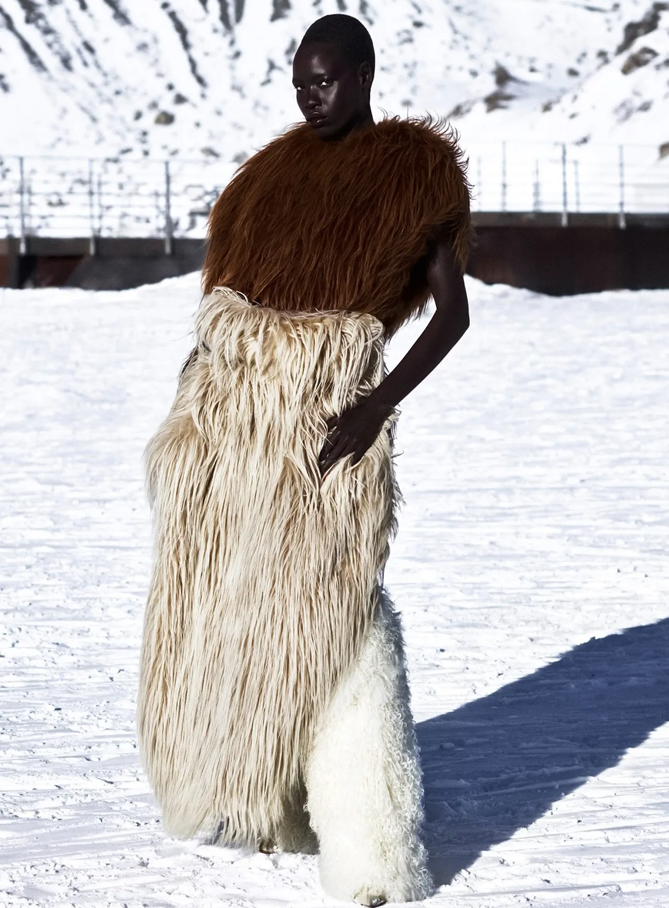 Vogue Italia 02/2026: Awar Odhiang chụp bởi Rafael Pavarotti