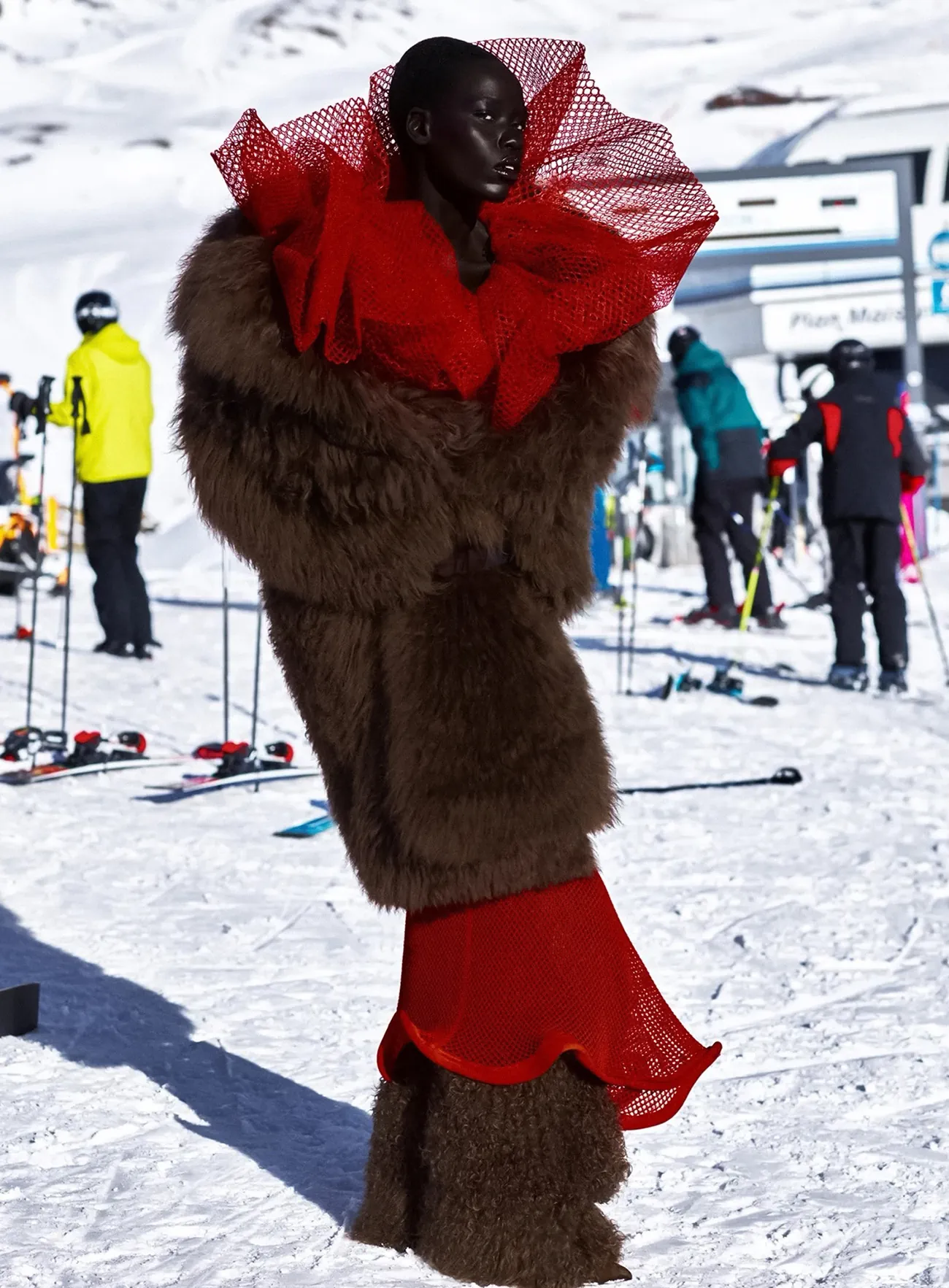 Vogue Italia 02/2026: Awar Odhiang chụp bởi Rafael Pavarotti