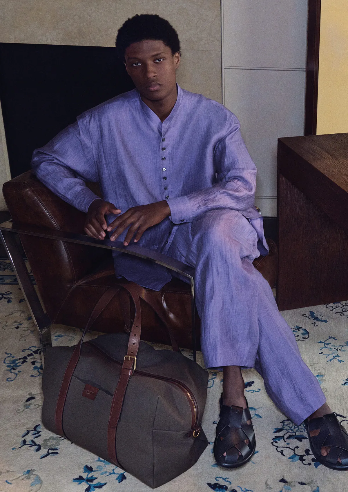 Không gian riêng tư của Giorgio Armani lần đầu xuất hiện trong chiến dịch quảng cáo Xuân-Hè 2026