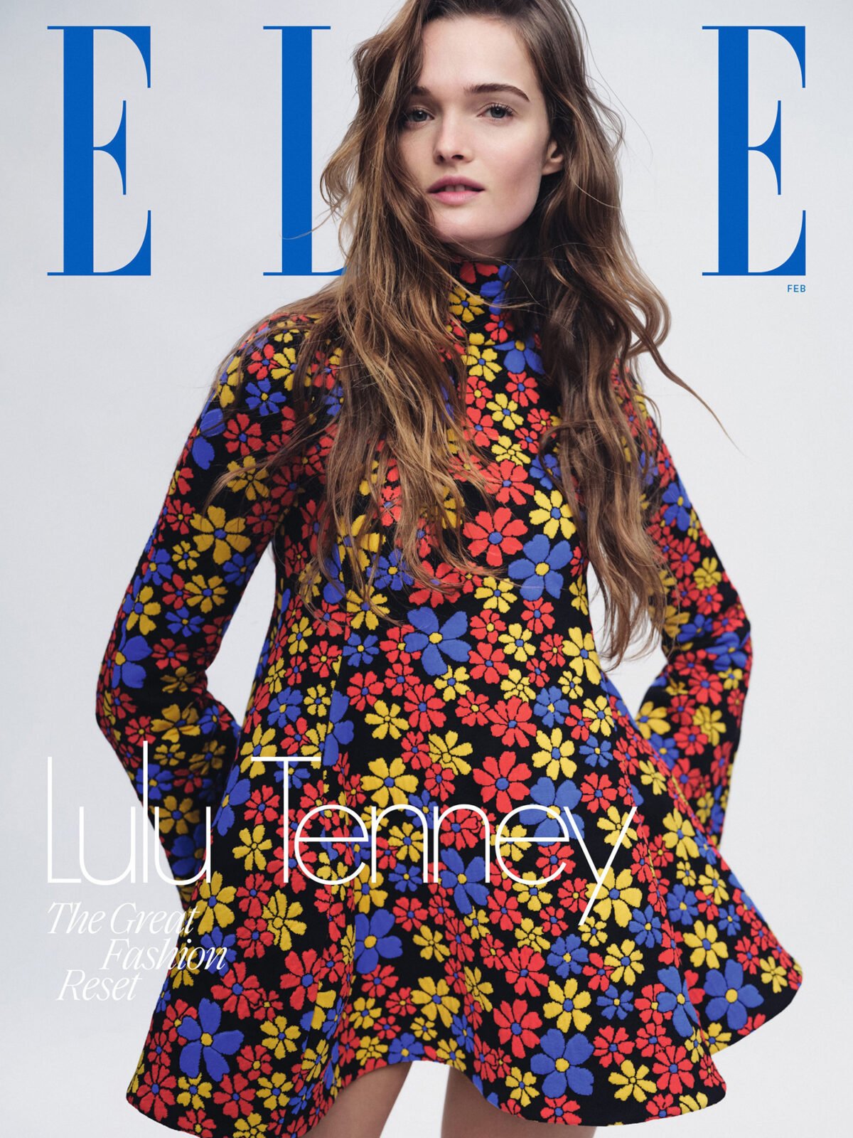 Elle US 02/2026: Lulu Tenney chụp bởi Nathaniel Goldberg