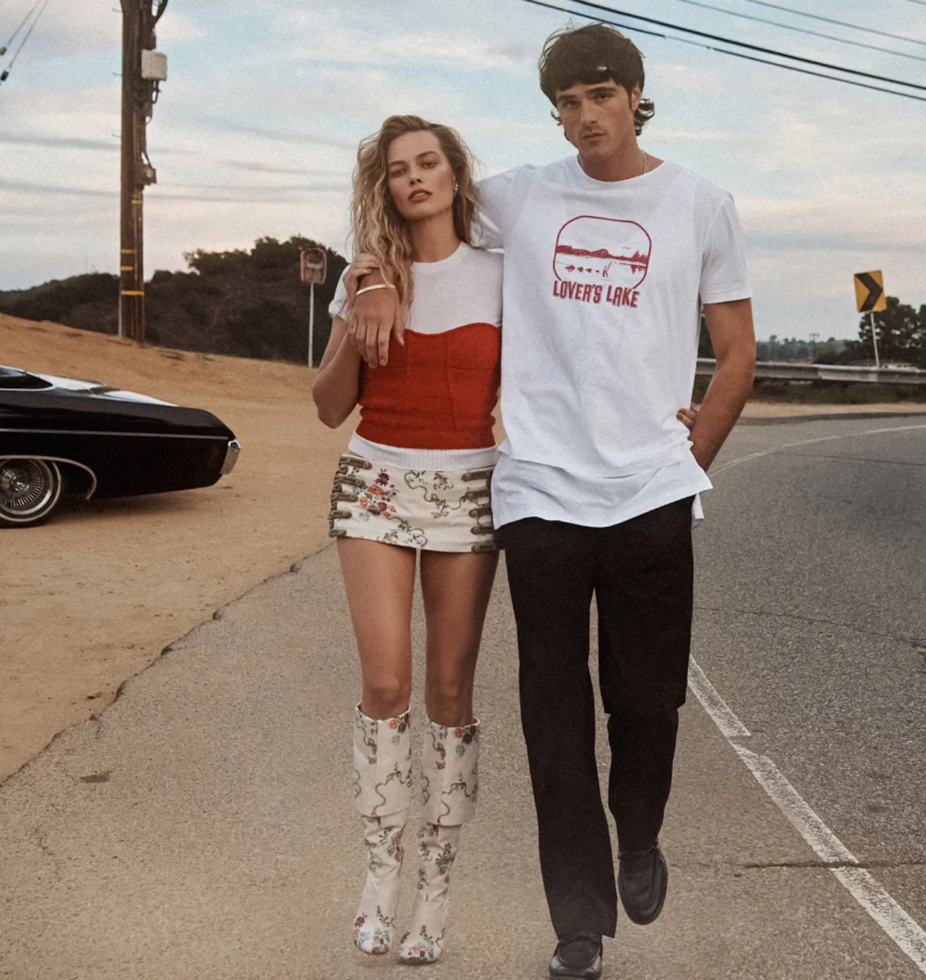 Vogue Australia 02/2026: Margot Robbie và Jacob Elordi chụp bởi Lachlan Bailey