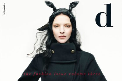 D la Repubblica 28/02/2026: Mariacarla Boscono chụp bởi Karim Sadli