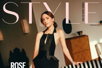 The Sunday Times Style 01/02/2016: Rose Byrne chụp bởi Clément Pascal