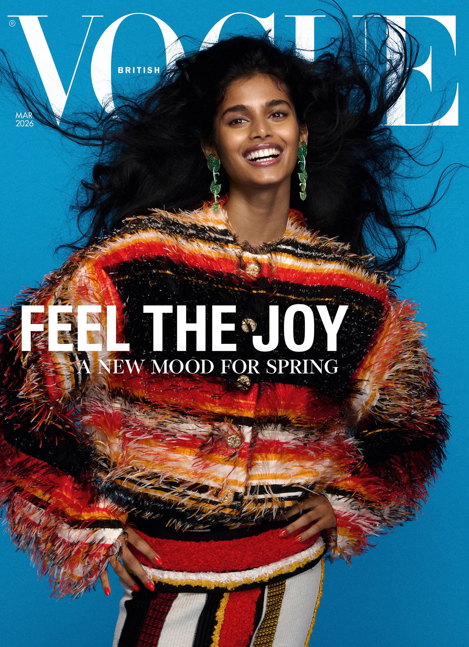 Vogue Anh 03/2026: Bhavitha Mandava chụp bởi Oliver Hadlee Pearch