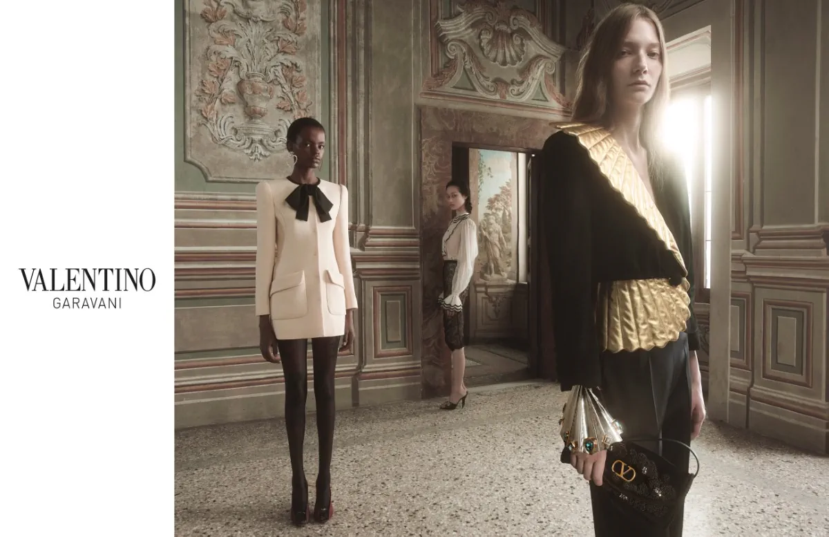 Chiến dịch quảng cáo Valentino Xuân-Hè 2026: Vẻ đẹp từ sự nương tựa