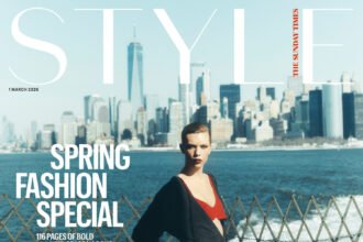 The Sunday Times Style 01/03/2026: Freya Nutter chụp bởi Tom Schirmacher