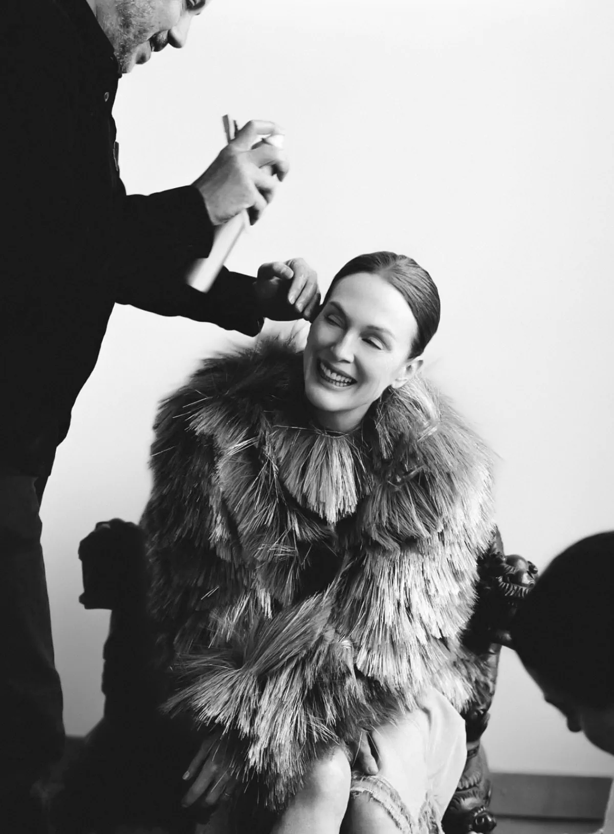 D la Repubblica 21/03/2026: Julianne Moore mặc Bottega Veneta, chụp bởi Sean Thomas D la Repubblica 21/03/2026: Julianne Moore mặc Bottega Veneta, chụp bởi Sean Thomas