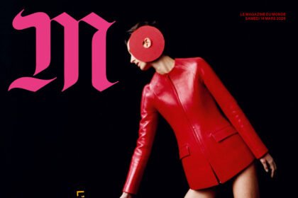M Le magazine du Monde 14/03/2026: Marte Mei van Haaster chụp bởi David Luraschi