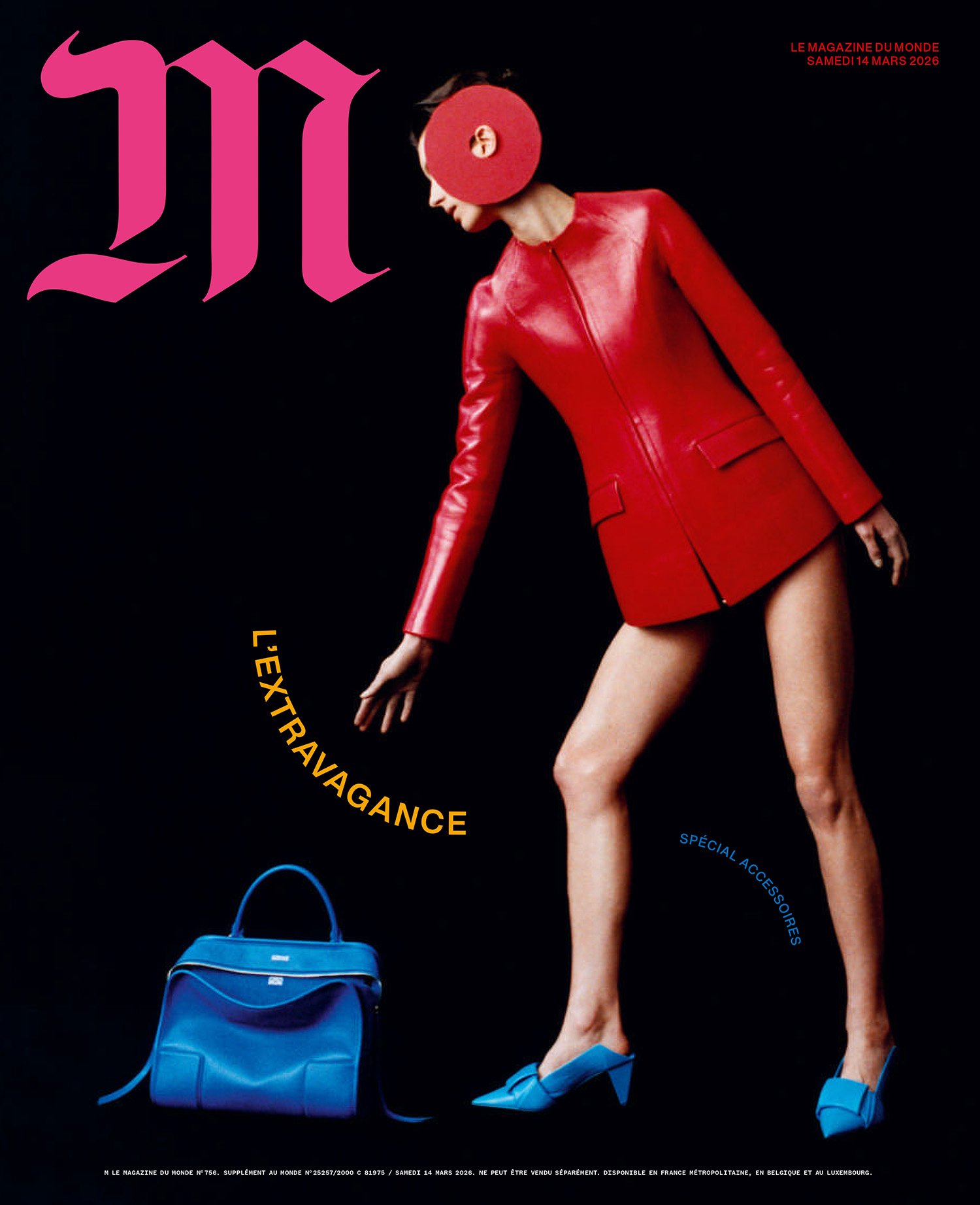 M Le magazine du Monde 14/03/2026: Marte Mei van Haaster chụp bởi David Luraschi