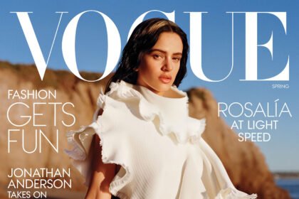 Vogue US Xuân 2026: Rosalía chụp bởi Alasdair McLellan
