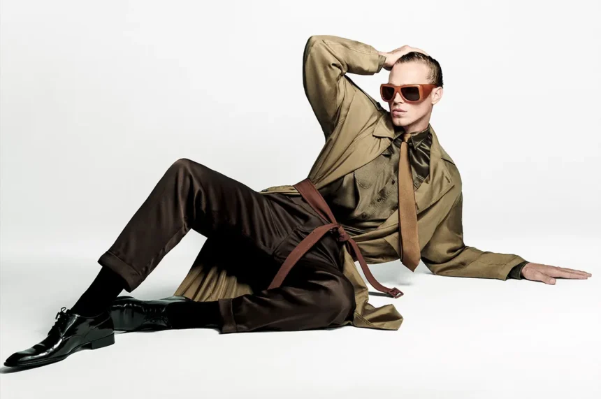 VMan Xuân/Hè 2026: Matthew Noszka chụp bởi Luigi & Iango